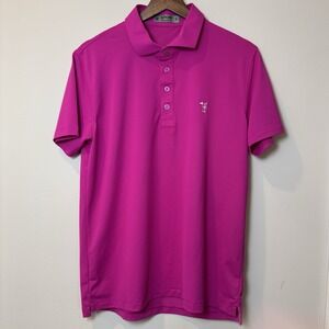G/Fore Polo Shirt Fushia Pink‎ Mens Small G4MS20K31